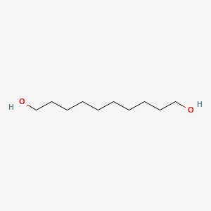 Chemical structure of 1,10-Decanediol
