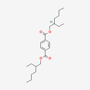 Chemical structure of Dioctyl terephthalate