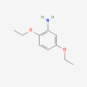 Chemical structure of 2,5-Diethoxyaniline