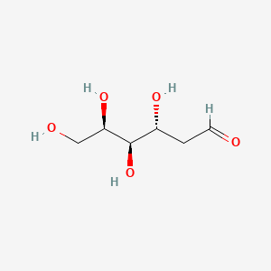 Chemical structure of 2-Deoxy-D-galactose