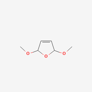 Chemical structure of 2,5-Dihydro-2,5-dimethoxyfuran