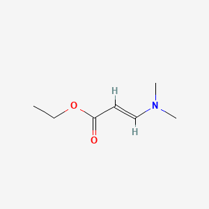 Chemical structure of Ethyl 3-(N,N-dimethylamino)acrylate