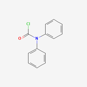 Chemical structure of N,N-Diphenylcarbamyl chloride