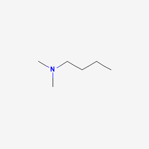 Chemical structure of N,N-Dimethylbutylamine