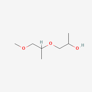 Chemical structure of Dipropylene glycol monomethyl ether