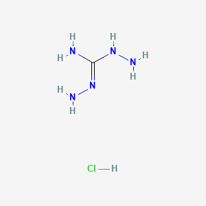 Chemical structure of 1,2-Diaminoguanidine;hydrochloride