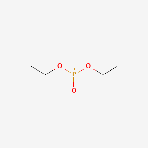 Chemical structure of Diethyl phosphite