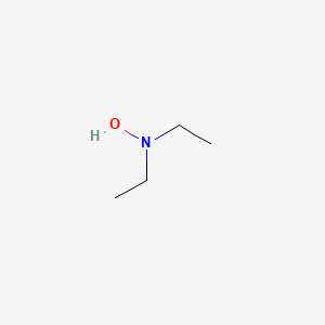 Chemical structure of N,N-Diethylhydroxylamine