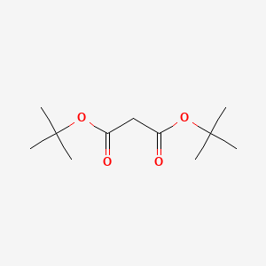 Chemical structure of Di-tert-butyl malonate