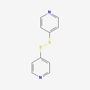 Chemical structure of 4,4'-Dithiodipyridine