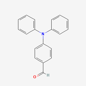 Chemical structure of 4-(Diphenylamino)benzaldehyde