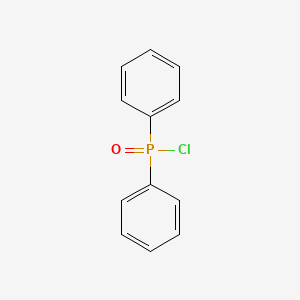 Chemical structure of Diphenylphosphinic chloride