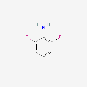 Chemical structure of 2,6-Difluoroaniline
