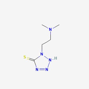 Chemical structure of 1-[2-(Dimethylamino)ethyl]-1H-tetrazole-5-thiol