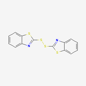 Chemical structure of Accelerator DM