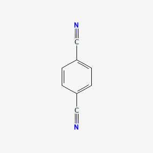 Chemical structure of Terephthalonitrile