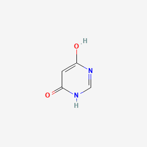 Chemical structure of 4,6-Dihydroxypyrimidine