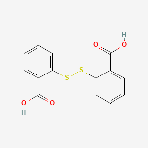 Chemical structure of Dithiodibenzoic acid