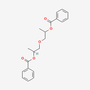 Chemical structure of Di(propylene glycol) dibenzoate