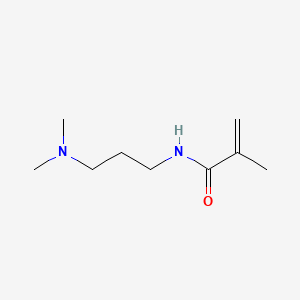 Chemical structure of DMAPMA