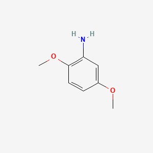 Chemical structure of 2,5-Dimethoxyaniline