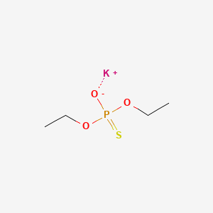 Chemical structure of O,O-Diethyl thiophosphate potassium salt