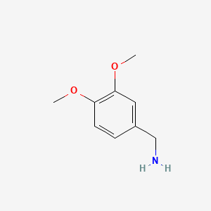 Chemical structure of Veratrylamine