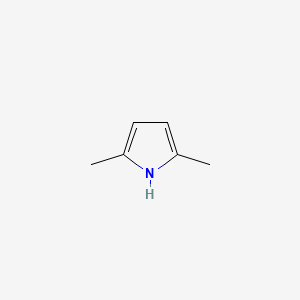 Chemical structure of 2,5-Dimethylpyrrole