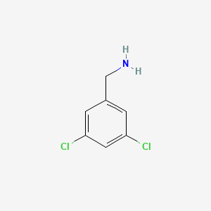 Chemical structure of 3,5-Dichlorobenzylamine