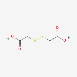 Chemical structure of Dithiodiglycolic acid