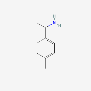 Chemical structure of (S)-1-(p-tolyl)ethanamine
