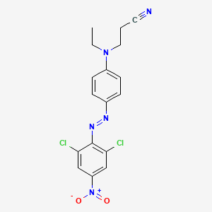 Chemical structure of Disperse Orange 37