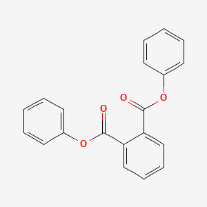 Chemical structure of Diphenyl Phthalate