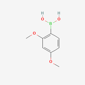 Chemical structure of 2,4-Dimethoxybenzeneboronic acid