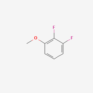 Chemical structure of 2,3-Difluoroanisole