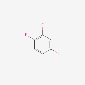 Chemical structure of 3,4-Difluoroiodobenzene