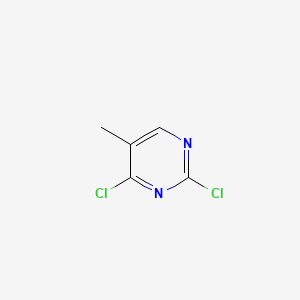 Chemical structure of 2,4-Dichloro-5-methylpyrimidine