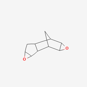 Chemical structure of Dicyclopentadiene dioxide
