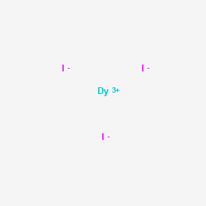 Chemical structure of Dysprosium(III) iodide