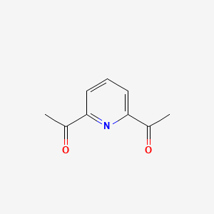 Chemical structure of 2,6-Diacetylpyridine