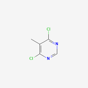 Chemical structure of 4,6-Dichloro-5-methylpyrimidine