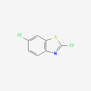 Chemical structure of 2,6-Dichlorobenzothiazole