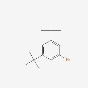 Chemical structure of 3,5-Di-tert-butylbromobenzene