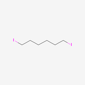 Chemical structure of 1,6-Diiodohexane
