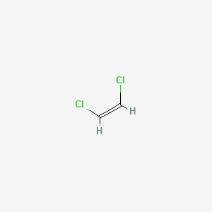 Chemical structure of cis-1,2-Dichloroethylene