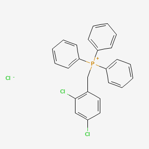 Chemical structure of 2,4-Dichlorobenzyl)triphenylphosphonium Chloride