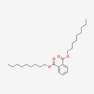 Chemical structure of n-Dinonyl Phthalate Acid Ester solution