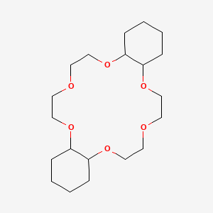 Chemical structure of Dicyclohexano-18-crown-6
