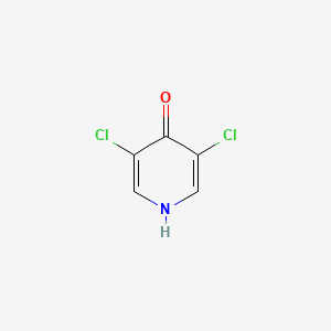 Chemical structure of 3,5-Dichloro-4-pyridone