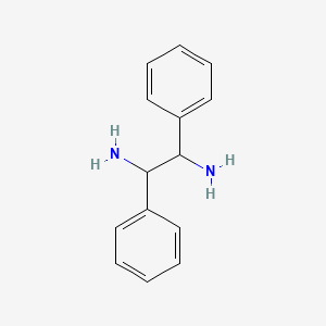 Chemical structure of 1,2-Diphenylethane-1,2-diamine